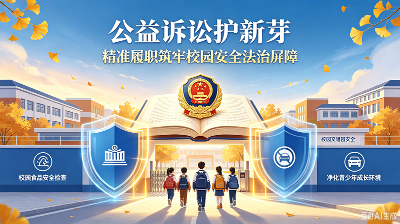 守食安、净环境、护行路！临洮检察公益诉讼织密少年成长安全网 